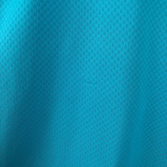 ZELLA Blue Racer Back Athletic Tank Top Sz LARGE - Picture 5 of 7